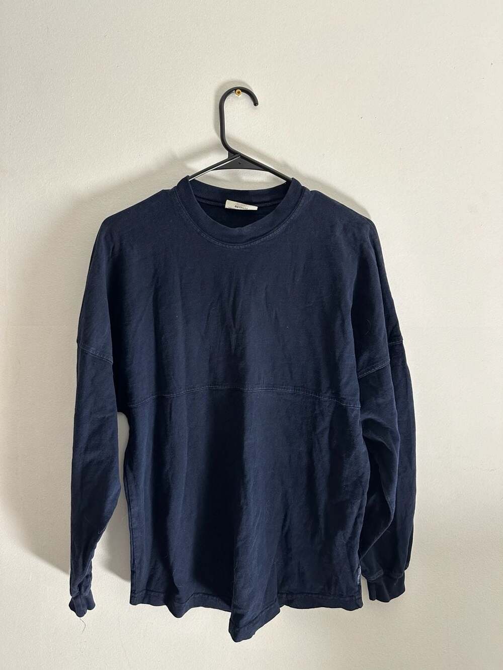 Spirit Jersey Hanalei Kauai Navy Blue Long Sleeve Shirt Size XS